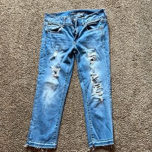 AE crop jeans